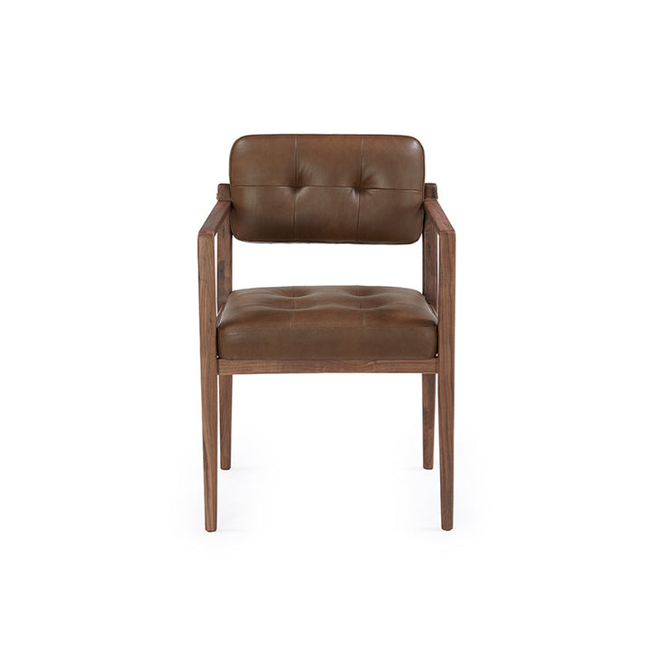 Axel Dining Arm Chair - Leather