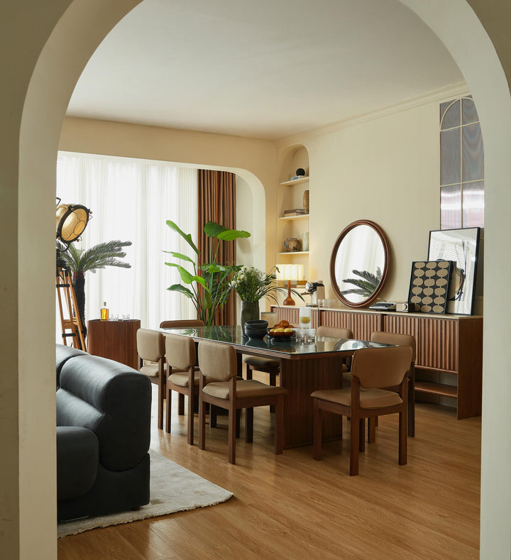 Hotel Paradiso 2.4m Marble-Top Dining Table
