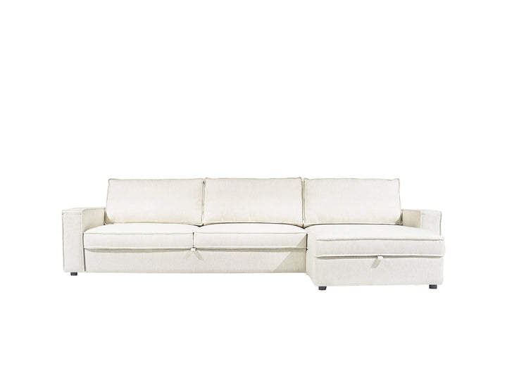 Camille 3L+Chaise Left With Storage Cube (Set)