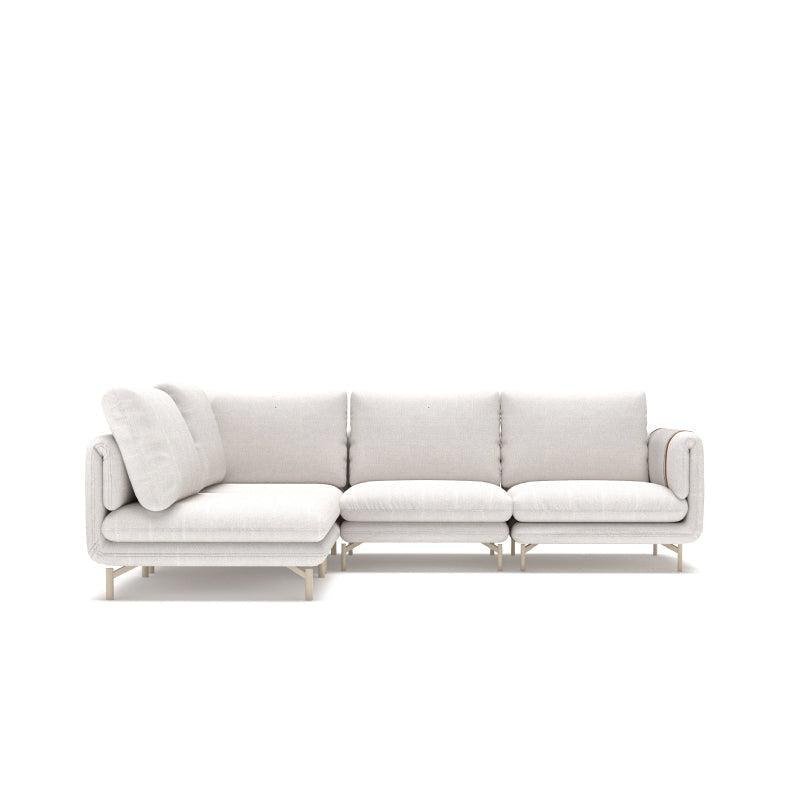 Crème II Sofa 2.5L + C3 Chaise Left (Set)