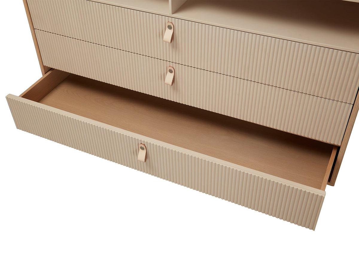 Crème 3-Drawer Dresser