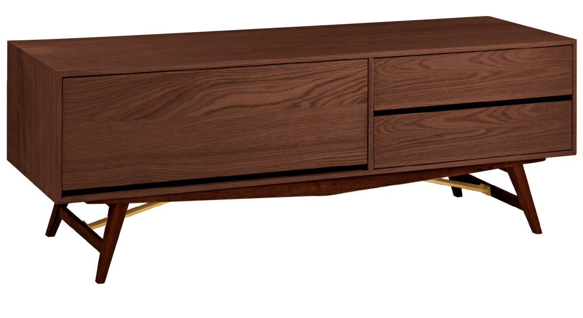Dualtone TV Unit - Walnut NM11
