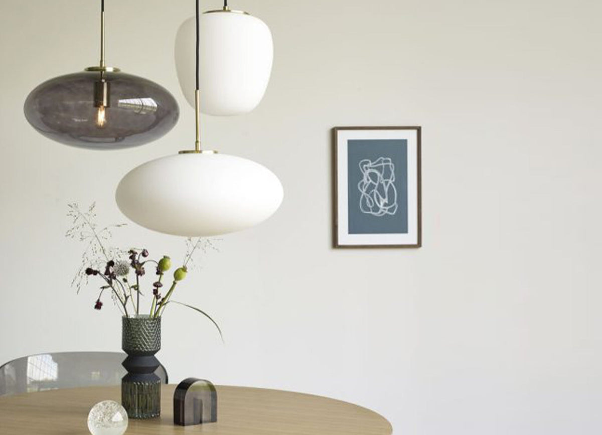 Reflect Pendant Ellipse Smoked