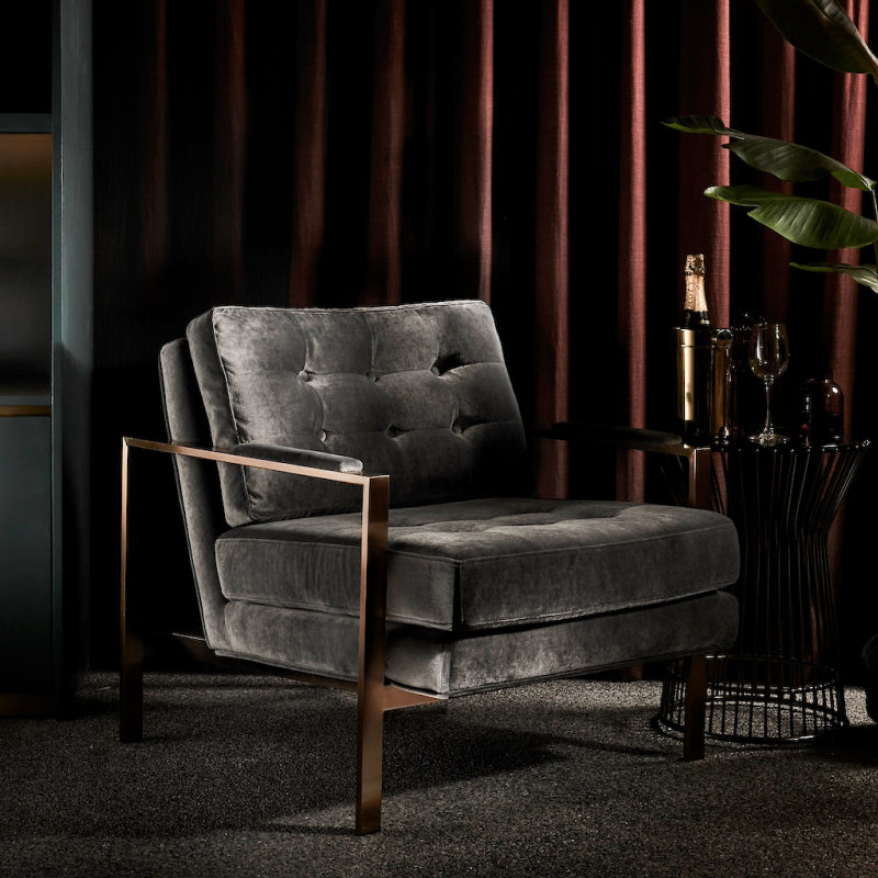 Piero Club Chair - 058 (Opal 811)