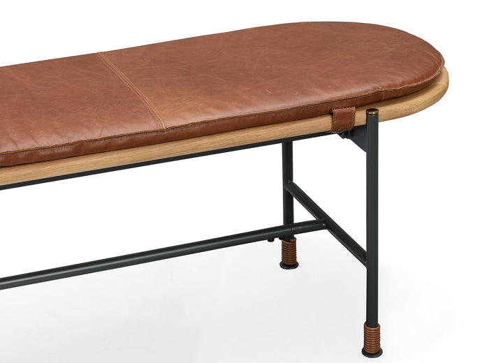 Tierra Bench - Leather Seat Cushion Only