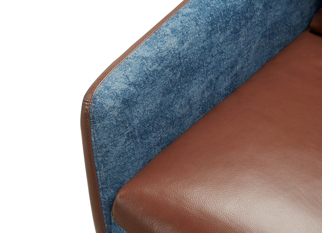 Volta Sofa 3-Seater (Mixed Upholstery)