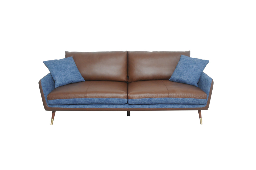 Volta Sofa 4-Seater (Mixed Upholstery)