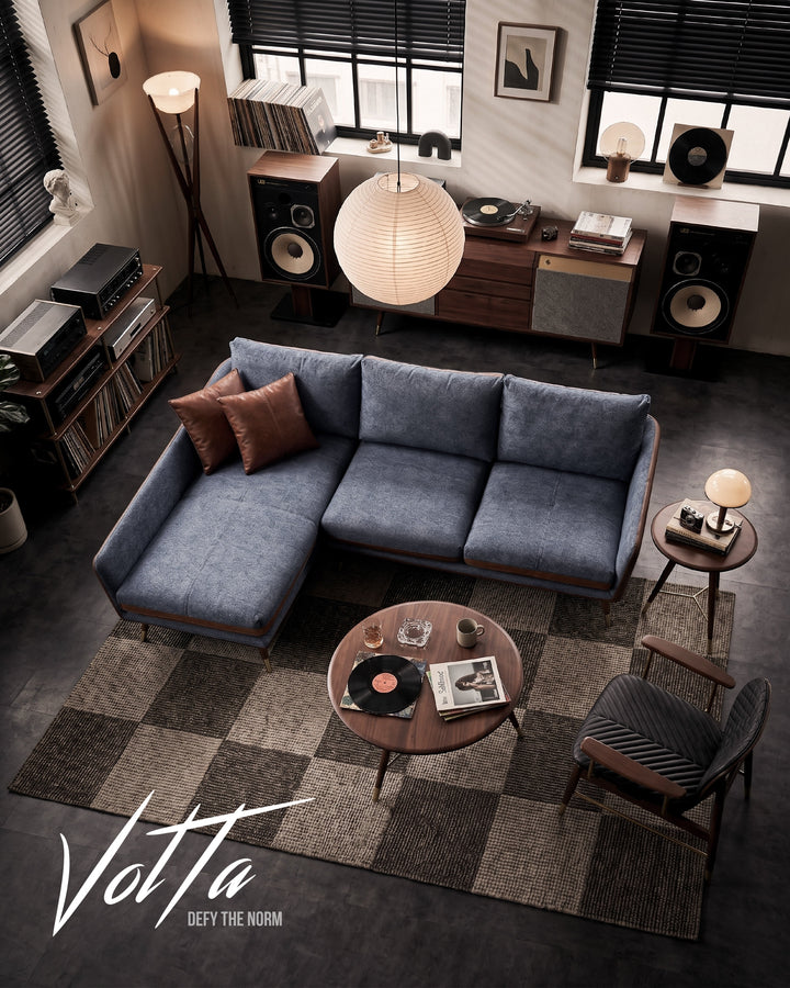 Volta 2L-Shape Sofa Chaise On Left (Set)