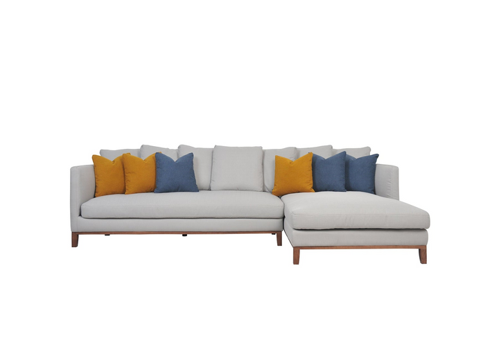 Christina Sofa 3L-Shape Chaise On Right (Set)
