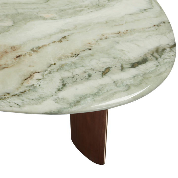 Dune Marble-Top Pebble Coffee Table (M)