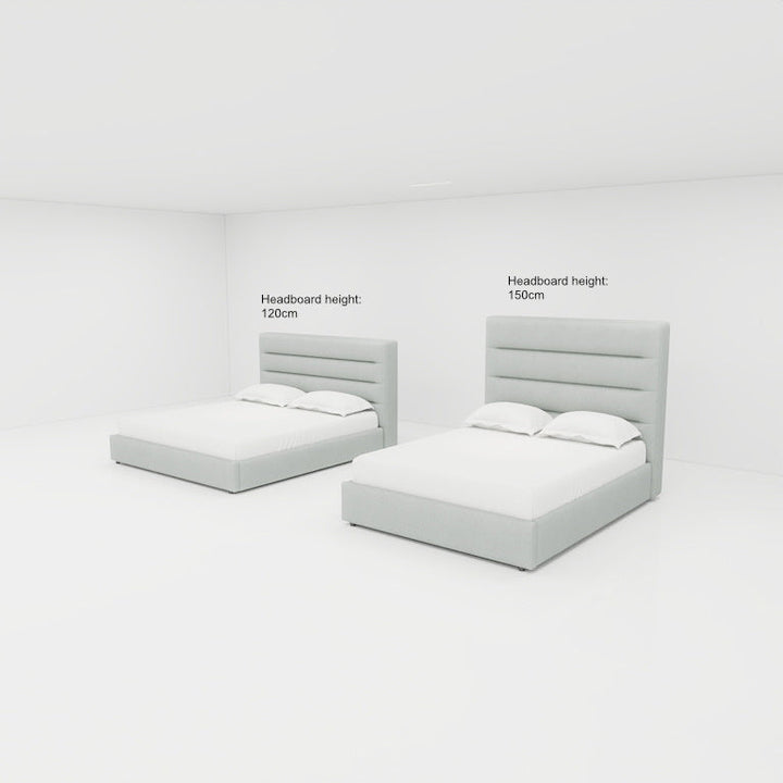 Duval Horz Bed Frame (150Cm Headboard)