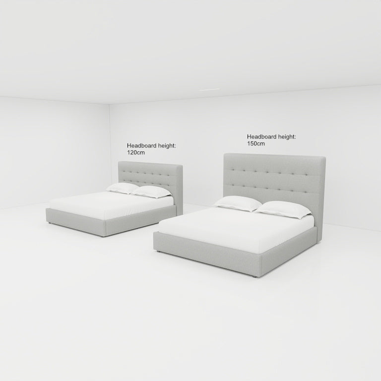 Duval Tuft Bed Frame (150Cm Headboard)
