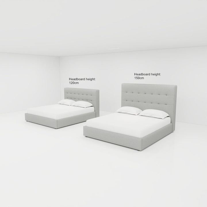 Duval Tuft Bed Frame (120Cm Headboard)