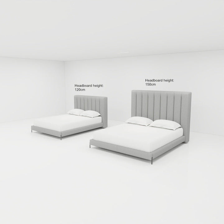 Duval Vert Bed Frame (150Cm Headboard)