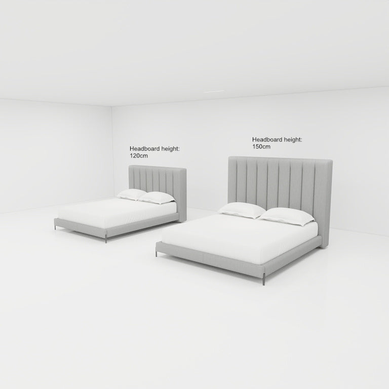 Duval Vert Bed Frame (120Cm Headboard)