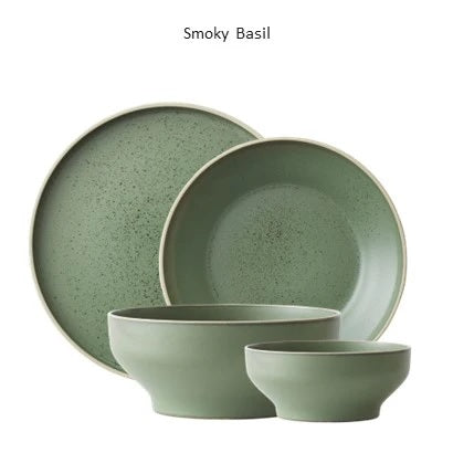 Luzerne 16Pc Mod Dinnerware Gift Set - Smoky Basil