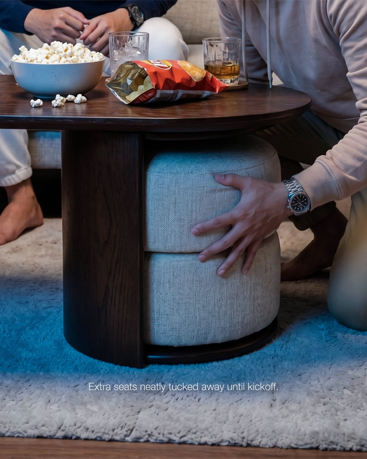 Soho Coffee Table & Stool Set