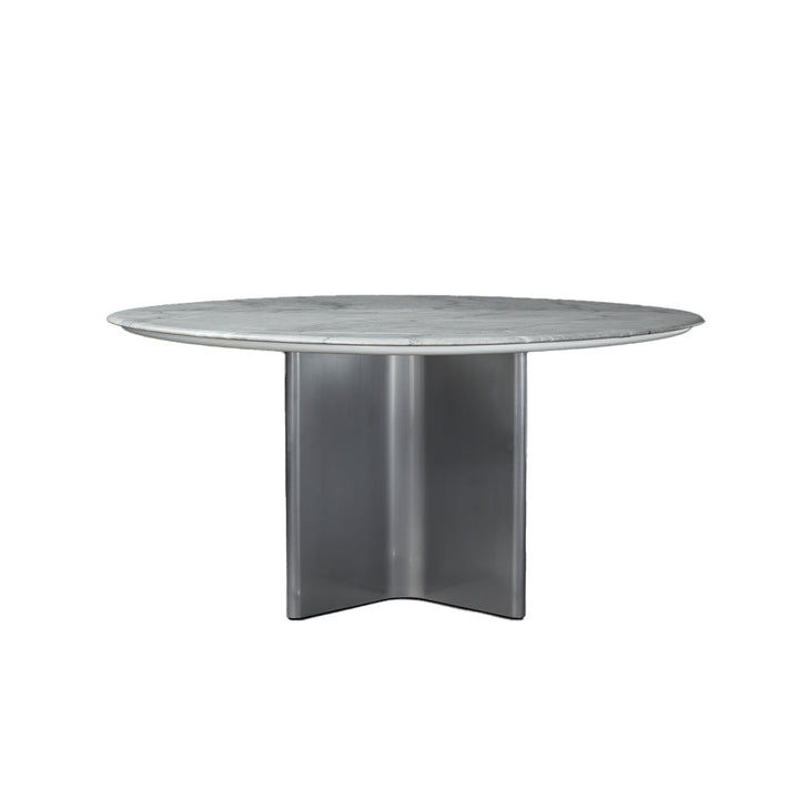 Stealth Marble-Top Dining Table Round